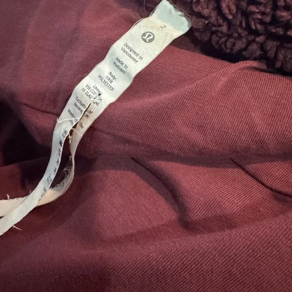 Lululemon Sherpa Cinchable Fleece Zip Up - Picture 5 of 9